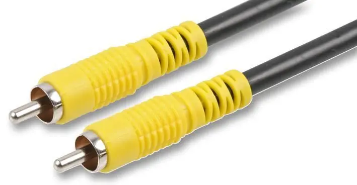 PRO SIGNAL - Cábla RCA Fireann go Fireann, 7.5m, Dubh, Comhthreomhar RG59