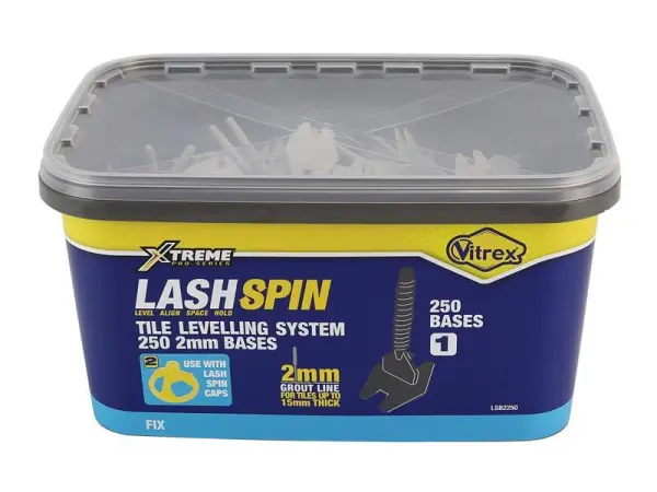 Vitrex - Kit de démarrage LASHSPIN - 2mm (250)