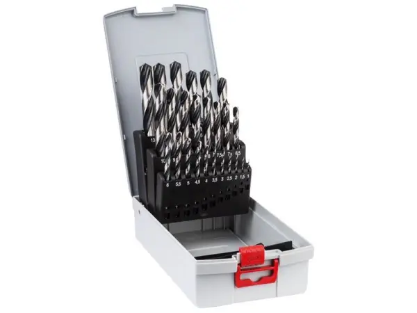 Bosch HSS PointTeQ Drill Bit ProBox Set, 25-Piece