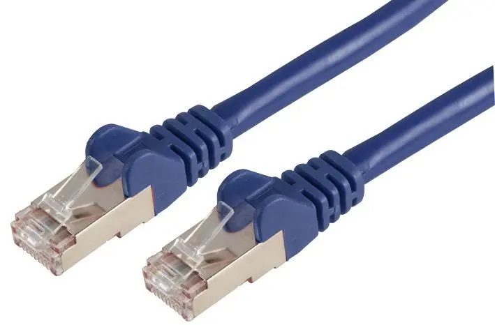PRO SIGNAL Cavo Ethernet Cat6a LSOH, Blu, 10m