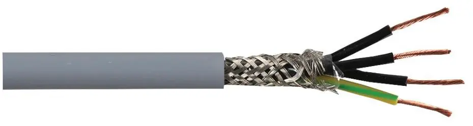 PRO ELEC Cable de Control 4 Núcleos 0.50mm² LSZH, 50m