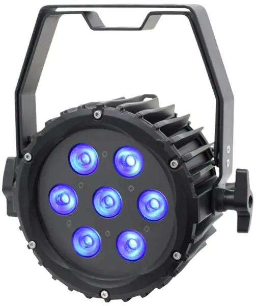 LEDJ Spectra PAR 7Q8 7 x 8W LED Exterior Fixture 1762 Lux IP65