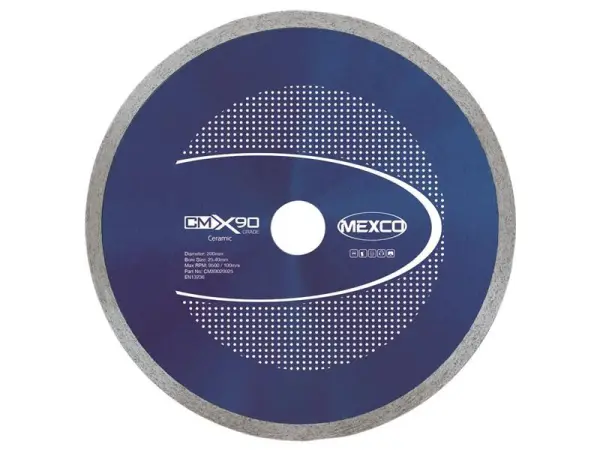 MEXCO X90 Diamond Blade for Ceramic Tiles, 200mm x 25.4mm