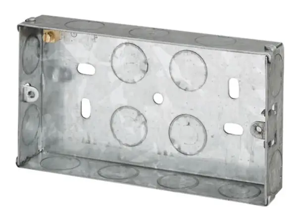 Dencon Metall-Unterputzdose 2-fach 25mm