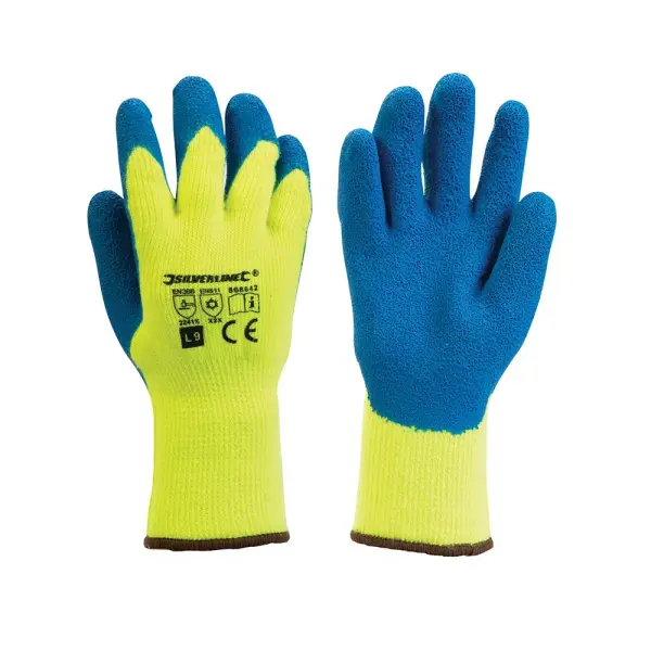 Silverline - Gants de construction thermiques - Taille L