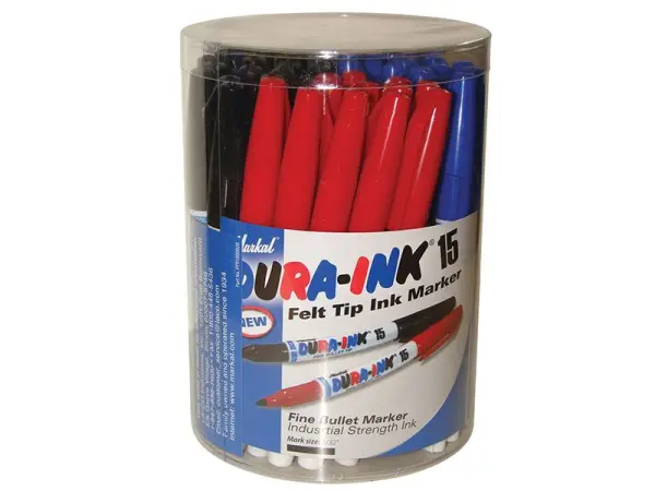 Markal DURA-INK 15 Fine Tip Marker (48-Pack)