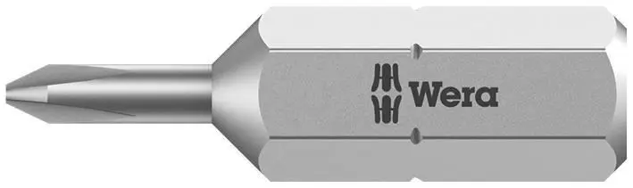WERA PH0 x 50mm Ponta de Chave Philips para Parafusos Japoneses