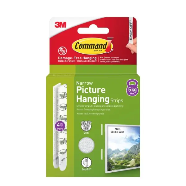 Command Narrow Picture Strips 5.4kg 4pk