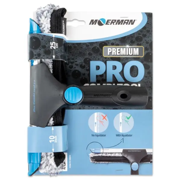 Moerman PRO Combi Tool Fensterreinigungsgerät, 25cm