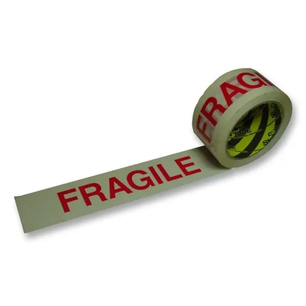 Raraion 50mm Fragile Self Adhesive Labels, Roll of 264