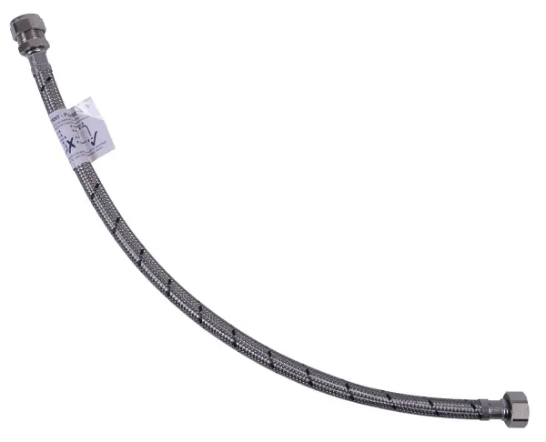 PRIMAFLOW 15mm x 1/2 Inch WRAS Approved Flexible Tap Connector - 500mm