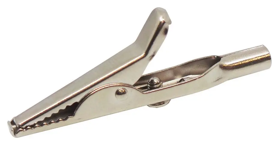 DELTRON COMPONENTS - Krokodilklemme mit 15mm Maulöffnung und 5A Strombelastbark