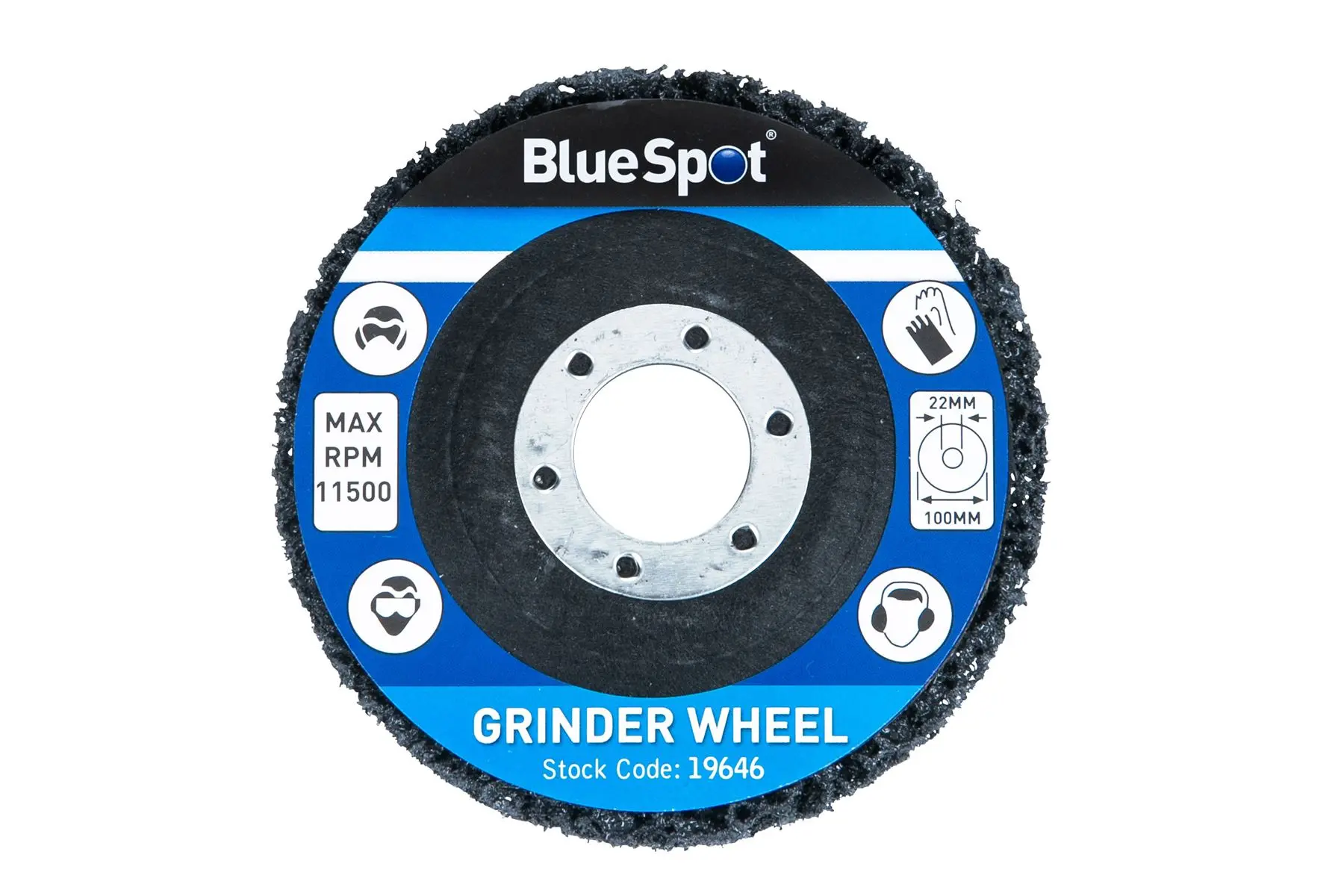 Blue Spot Tools 100mm 녹 제거 연마 휠