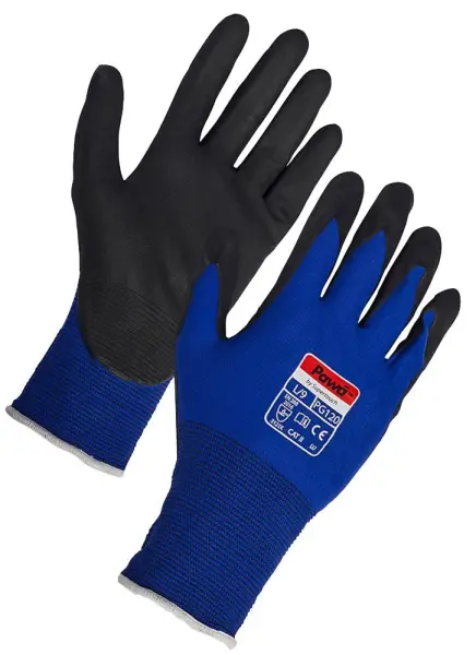 PAWA PG120 Nitrile Dipped Ultralight Gloves Blue X-Large