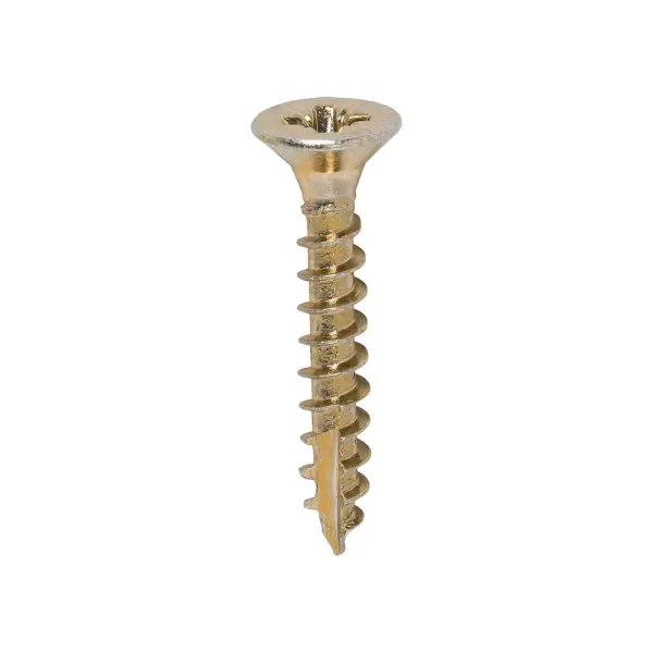 Timco Classic Multi-Purpose Screws, PZ Double Countersunk, 4.0x25mm (200 Pack)