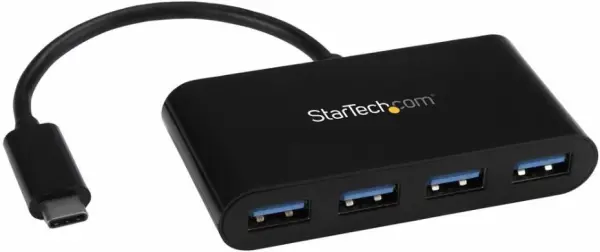STARTECH 4-Port USB 3.0 Hub, USB-C to USB-A
