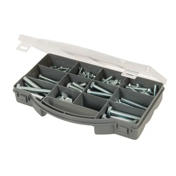 Fixman Pack de Tornillos de Acero de Alta Resistencia - Juego de 145 Piezas