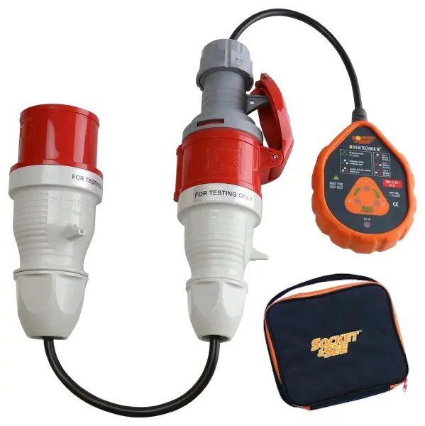 SOCKET & SEE Industrial Socket Tester Kit 5 Pin 400V