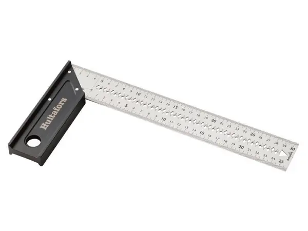 Hultafors S30P Esquadro Profissional 30cm, Aço Inoxidável