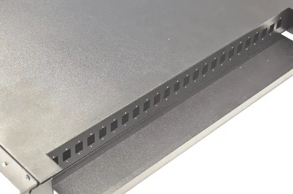 Blake UK 19 Inch Fibre Splice Rack Panel, 48 Outlets, SC or LC, 2U