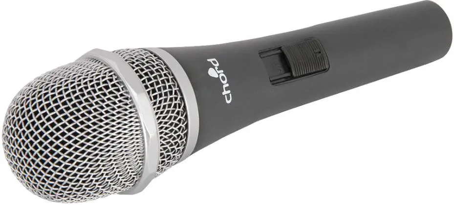 Microphone dynamique portatif CHORD avec connectique XLR