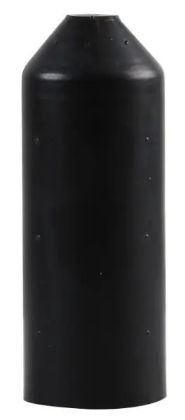 HiLo 黑色熱縮端帽 75毫米 電纜保護套