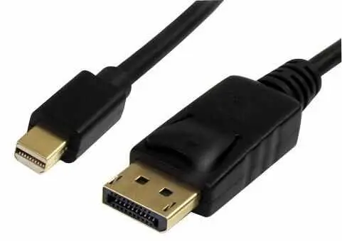 StarTech כבל Mini DisplayPort 1.2 ל-DisplayPort, שחור, 1 מטר