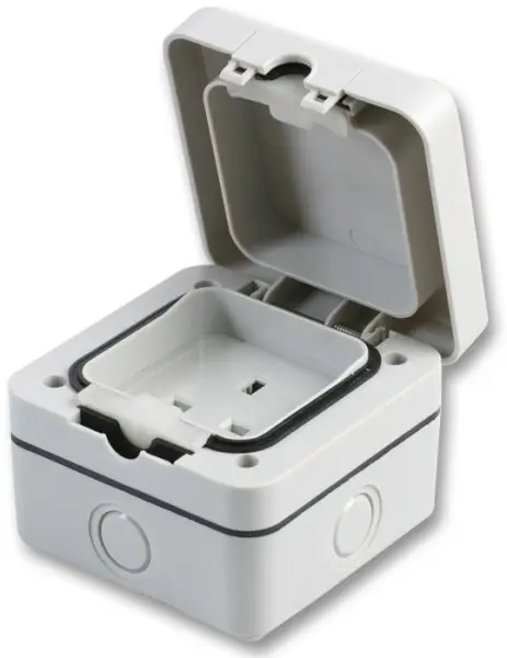 Prise extérieure étanche PRO ELEC 13A, Classement IP66