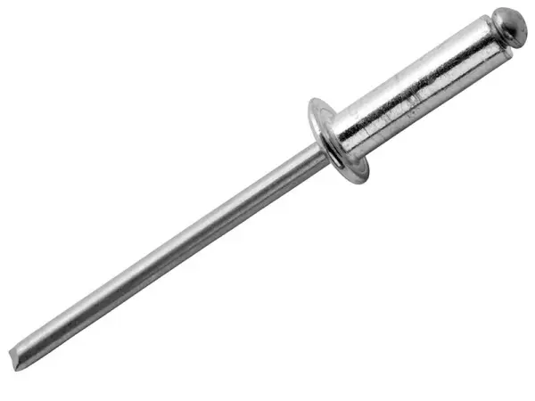 Rapid - Rivetti Automobilistici in Alluminio 4 x 12mm, Confezione da 50