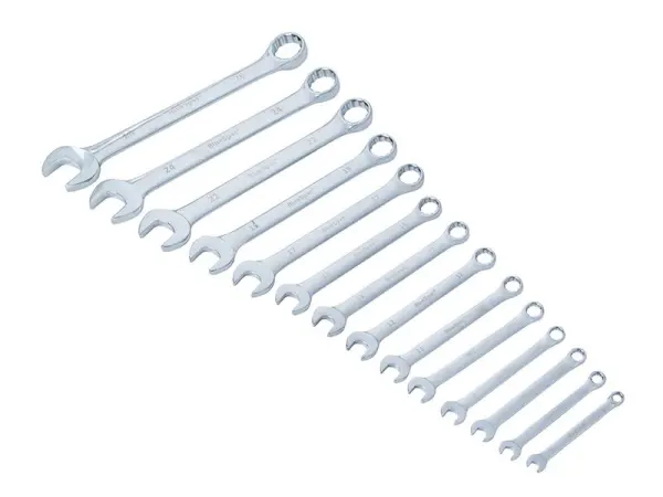 BlueSpot 14-Piece Metric Combination Spanner Set