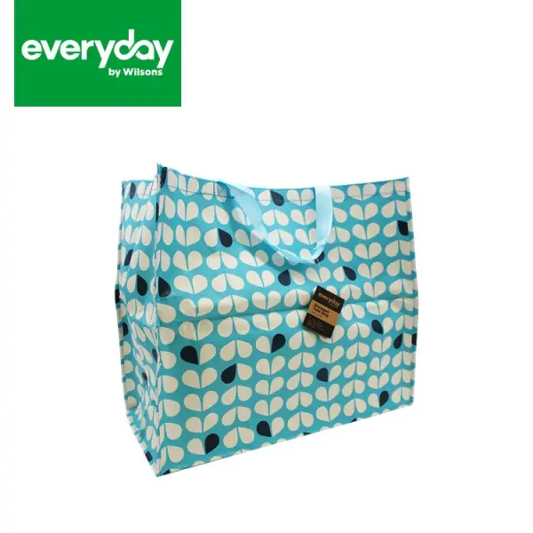 Everyday by Wilsons Shopper Tote Bag Botany Blue 57 x 48 x 29cm