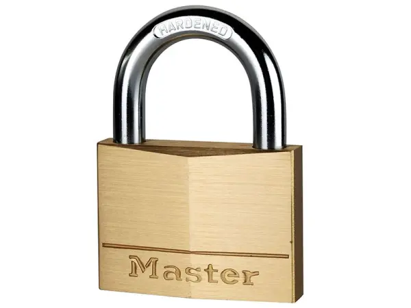 Master Lock Solid Brass 60mm Padlock - 5-Pin