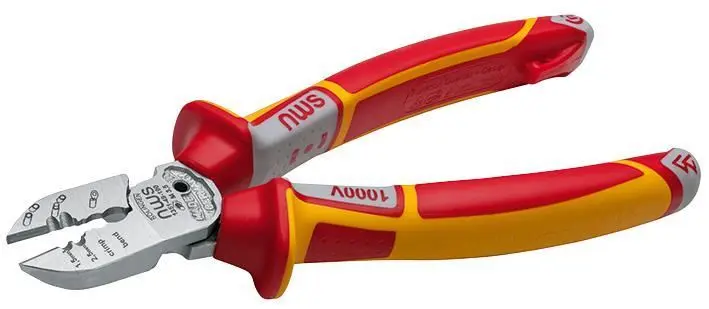 NWS 190mm Electricians VDE Side Cutters