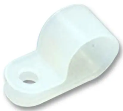 PANDUIT Nylon Fixed Diameter Cable Clamp - Natural 11.1mm x 12.7mm