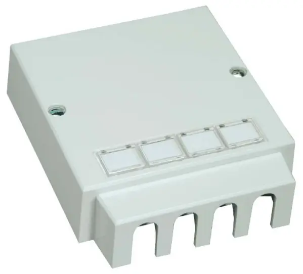 CONNECTIX CABLING SYSTEMS - 4 路 Cat5e 防拆牆身插座