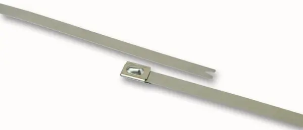 HELLERMANNTYTON Fascette in Acciaio Inossidabile 304 con Blocco a Sfera, 7.9mmx