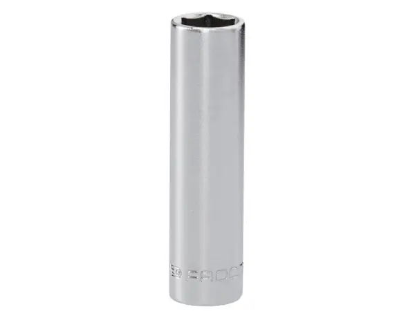 Facom 6-Point Deep Socket, 1/4in Drive - 9mm