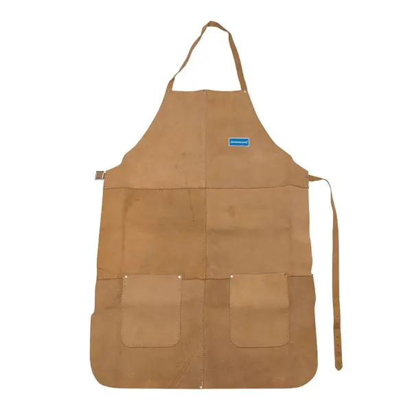 Silverline Full-Length Leather Welder's Apron