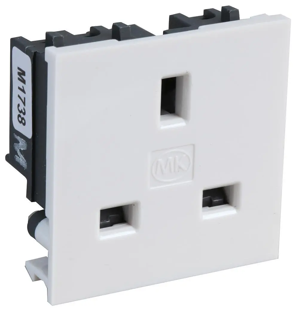 MK UK 3-Pin Power Module, 250V, 13A