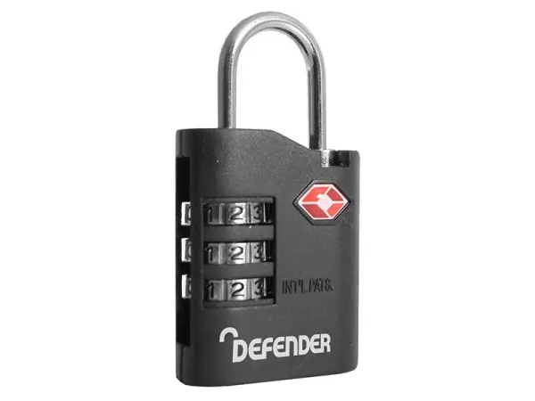 DEFENDER TSA Combination Padlock, 35mm