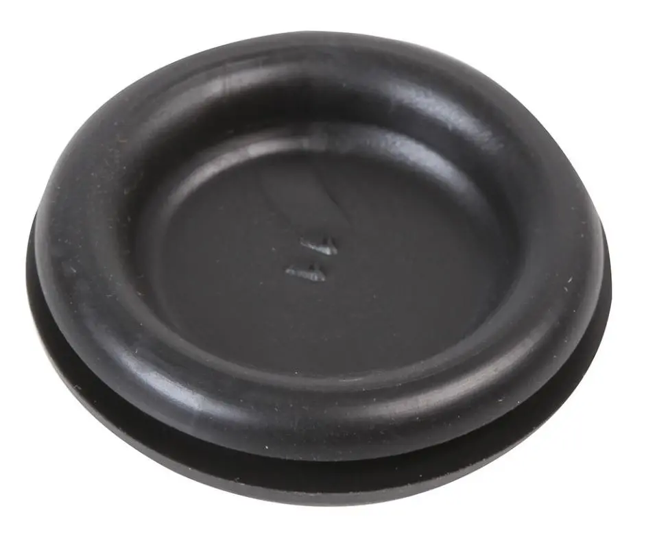 PRO POWER 25mm Closed Rubber Cable Grommets, Pack of 100