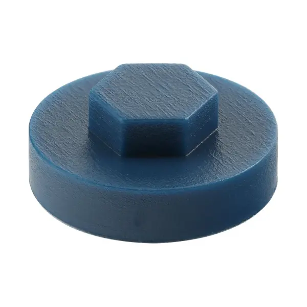 Timco Britannia 19 mm Hex Cover Cap, Matt Plastic, Pack of 1000