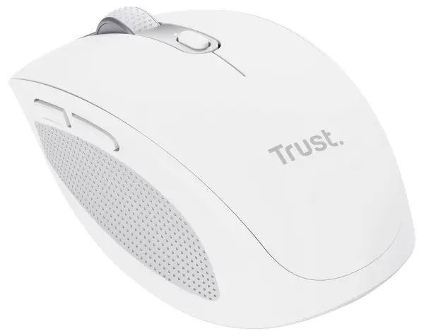 TRUST Ozaa Compact Multi-Device Rechargeable Wireless Mouse - White