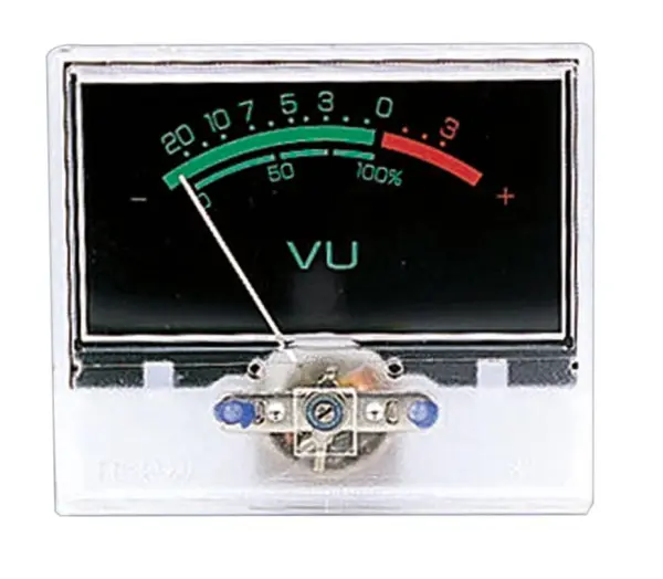 HiLo Low Cost VU Panel Meter for Audio Equipment