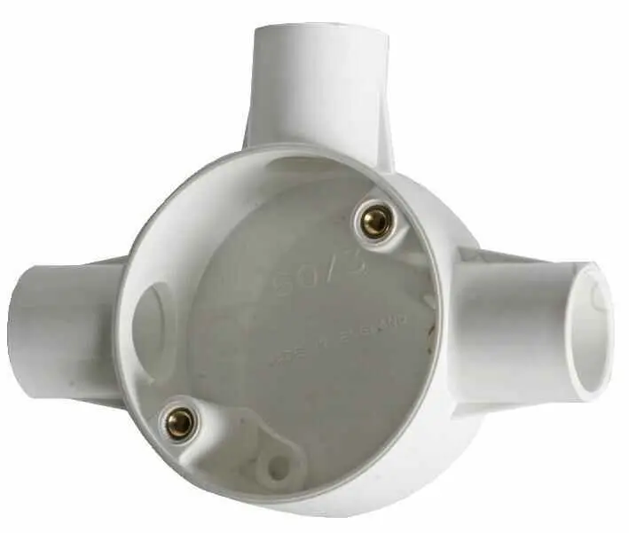 PRO POWER - Kotak T 3-Hala - Sistem 20mm - Putih