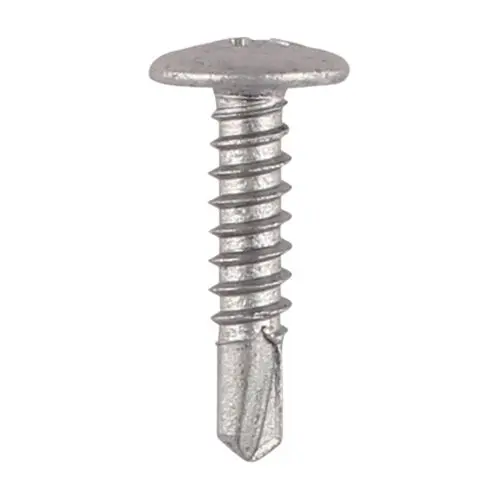 Timco Metal Construction Screws, PH2, Low Profile Wafer, 4.8x22mm (200pk)