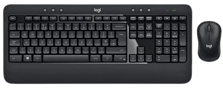 Logitech 어드밴스드 콤보 무선 키보드 & 마우스 세트