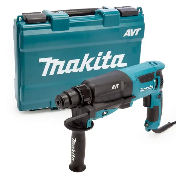 Makita HR2631F 3模式SDS Plus 旋轉鎚鑽 (240V) 配備防震技術(AVT)