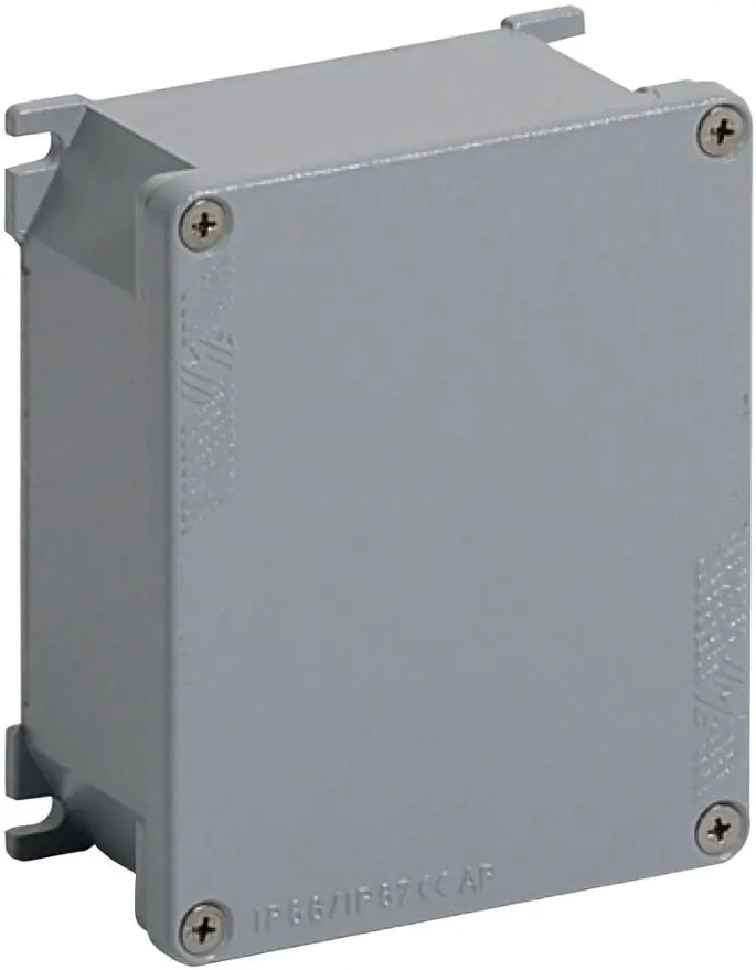 ILME Die-Cast Aluminium Enclosure, IP67, Grey, 192x168x80mm