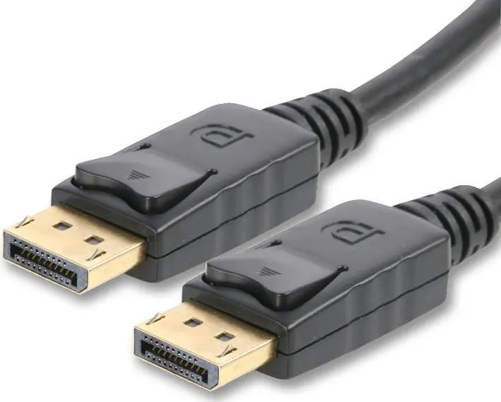 PRO SIGNAL DisplayPort 1.2 Male to Male Cable, 2m Black